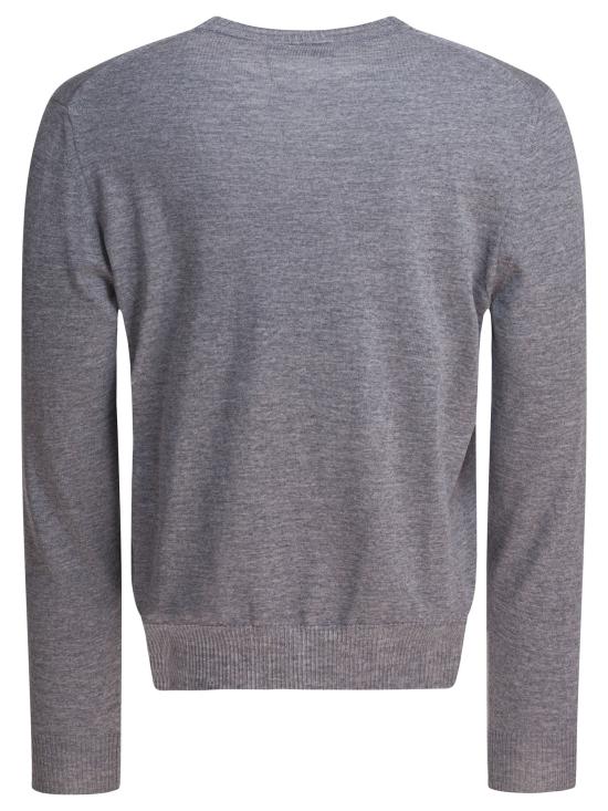 25FW 알렉산더 맥퀸 스웨터 839686Q1BEC1364 Grey - ALEXANDER MCQUEEN