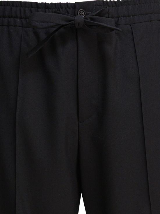 25FW 발렌티노 가라바니 스트레이트 팬츠 7V3RBN31AV50NO Black - VALENTINO GARAVANI