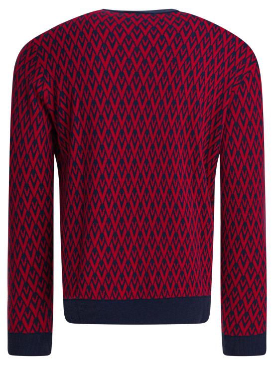 25FW 발렌티노 가라바니 스웨터 7V3KC33KAR0BR5 Blue - VALENTINO GARAVANI