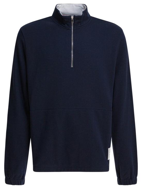 25FW 톰브라운 집업 니트 MJT503A03037415 BLUE