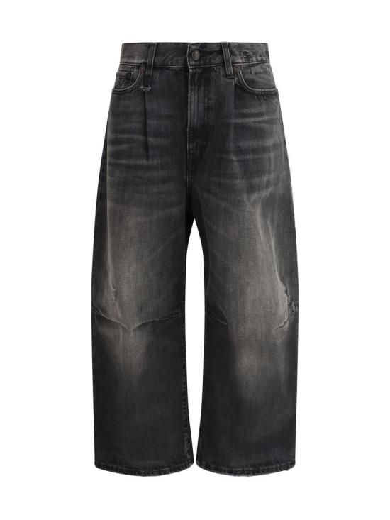 25SS 알13 데님 팬츠 R13WD046D284B WILSON BLACK