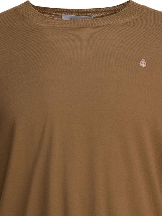 25FW 알렉산더 맥퀸 긴팔 티셔츠 839686Q1BEC2131 Beige - ALEXANDER MCQUEEN