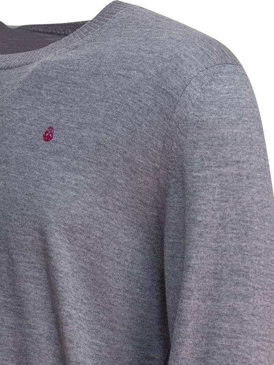 25FW 알렉산더 맥퀸 긴팔 티셔츠 839686Q1BEC1364 GREY - ALEXANDER MCQUEEN