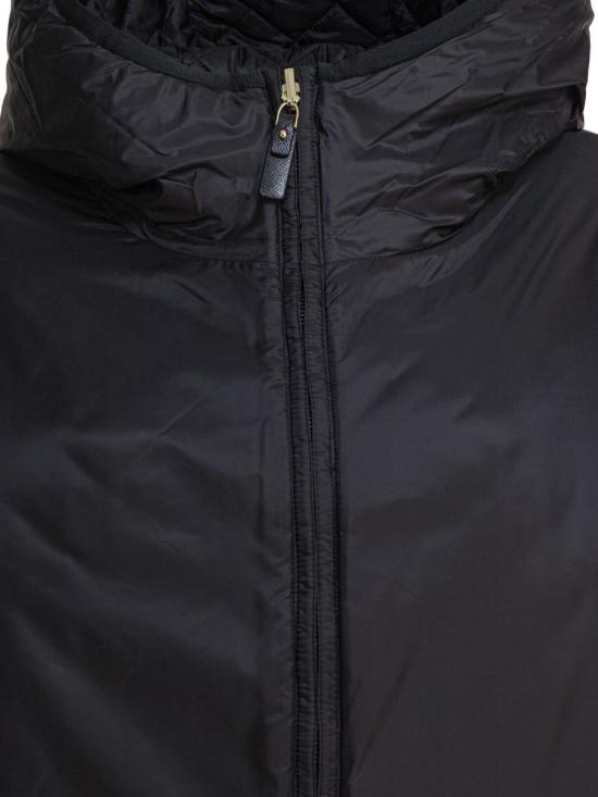 25FW 막스마라 더 큐브 LEO 레오 발수 캔버스 리버시블 패디드 자켓 2529486074LEO009 Black - MAXMARA THE CUBE