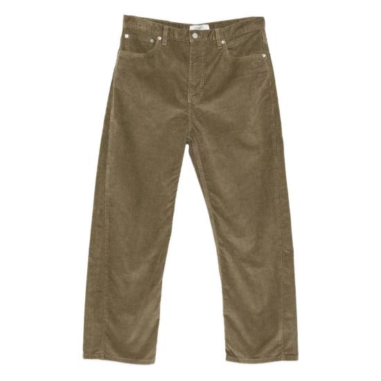 25FW 스튜디오 니콜슨 스트레이트 팬츠 SNW 1726 DENJO LICHE GREEN