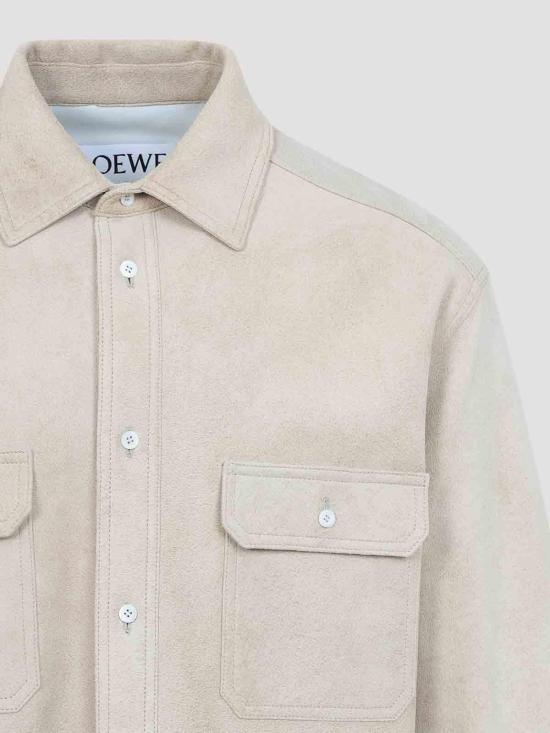  로에베 긴팔 셔츠 H526Y31L302100 White - LOEWE