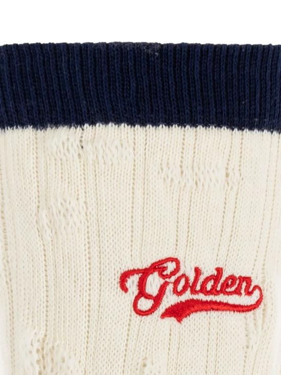 25FW 골든구스 원피스 GUP02372P002206 12305 HERITAGE WHITE NAVY RED - GOLDEN GOOSE