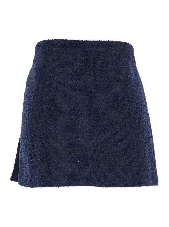 25FW 핑코 숏 스커트 105792A2VJG82 Blu - PINKO