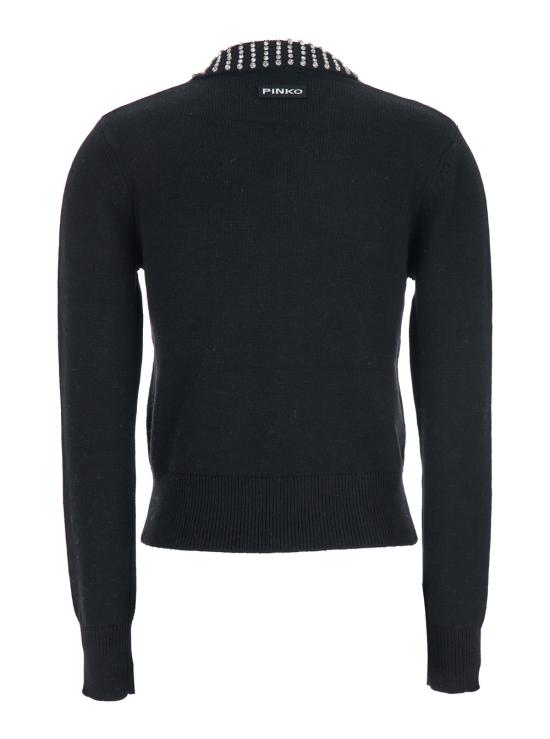 25FW 핑코 긴팔 티셔츠 105530A2S4Z99 Black - PINKO