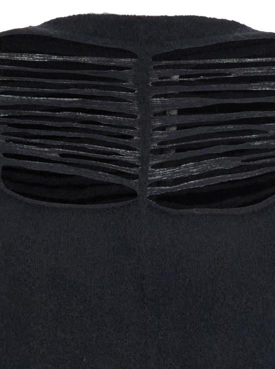 25FW 릭 오웬스 긴팔 티셔츠 RP02E4601KGRIDP09 Black - RICK OWENS