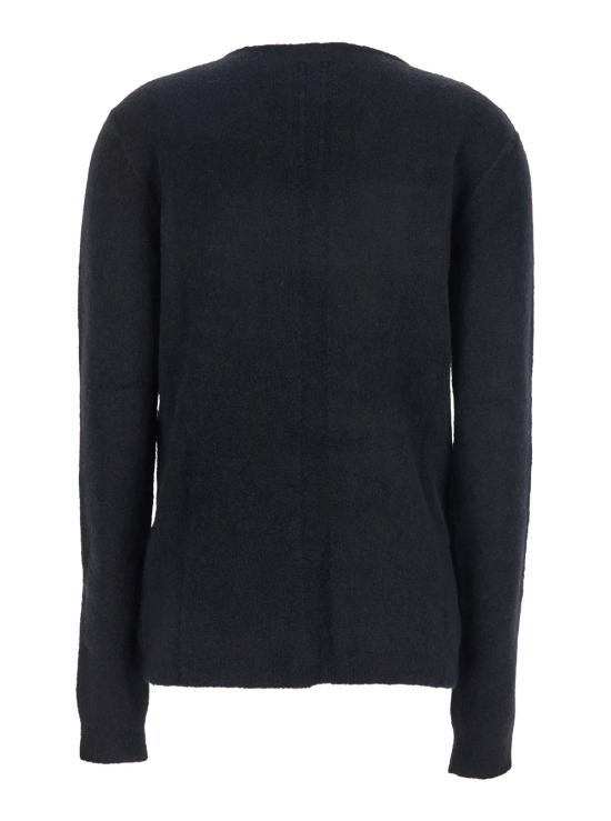 25FW 릭 오웬스 긴팔 티셔츠 RP02E4601KGRIDP09 Black - RICK OWENS