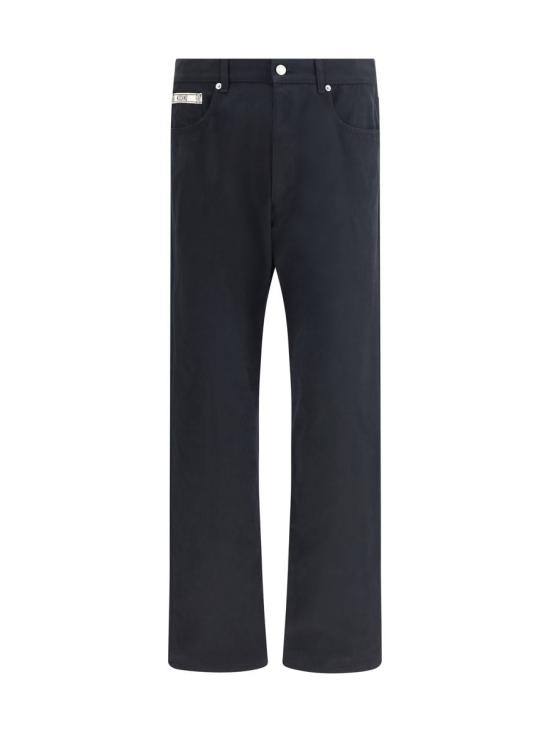 25FW 모스키노 스트레이트 팬츠 252ZZ0336252ZZ5218 0555 Black