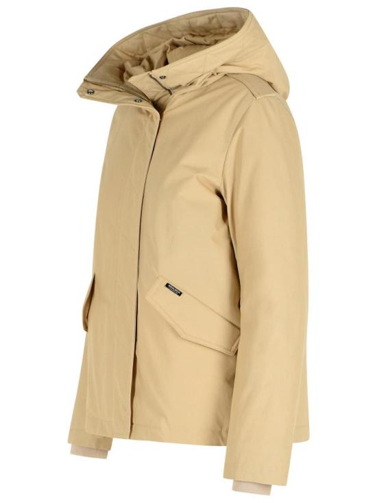 25FW 울리치 숏패딩 CFWWOU2075FRUT0001OXT Beige - WOOLRICH