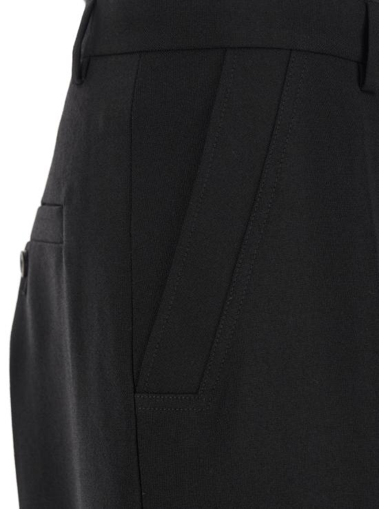 25FW 릭 오웬스 스트레이트 팬츠 RU02E1352WGP09 Black - RICK OWENS