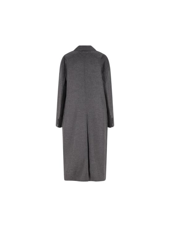 25FW 프라다 롱 울 혼합 코트  P617S179BF0480 AI25 GRAY - PRADA