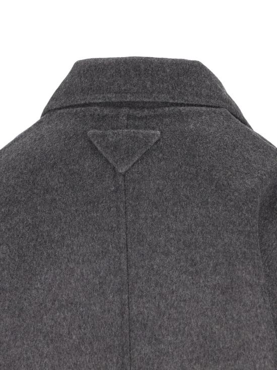 25FW 프라다 롱 울 혼합 코트  P617S179BF0480 AI25 GRAY - PRADA