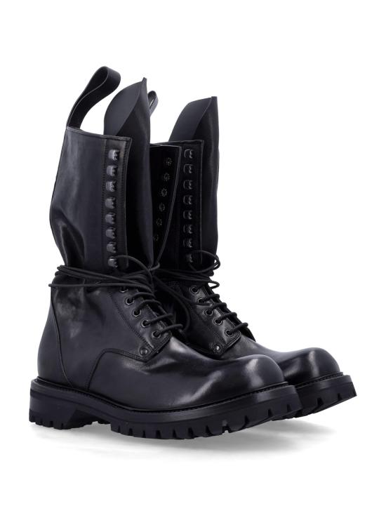 25FW 릭 오웬스 부츠 RU02E1856LGY 09 BLACK - RICK OWENS