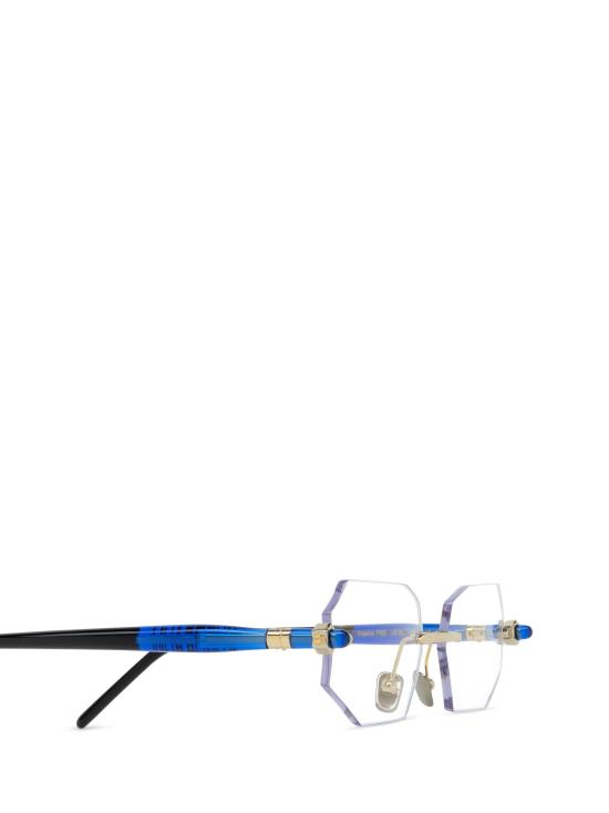 26FW 쿠보라움 안경 P63 LG BL LIGHT GOLD BLUE BLACK SHINE - KUBORAUM