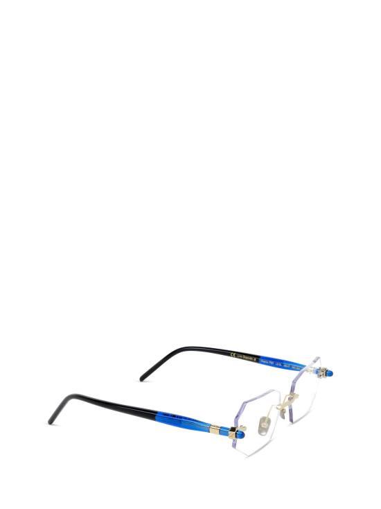 26FW 쿠보라움 안경 P63 LG BL LIGHT GOLD BLUE BLACK SHINE - KUBORAUM