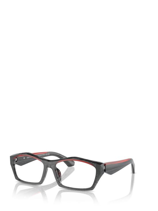 26FW 알랭미끌리 안경 A03525 001 POINTILLEE BLACK TRANSPARENT RED - ALAIN MIKLI