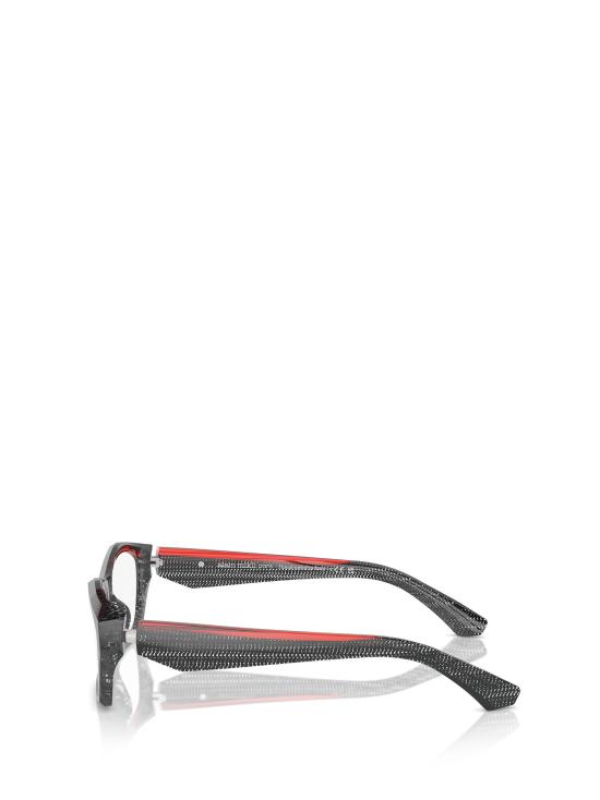 26FW 알랭미끌리 안경 A03525 001 POINTILLEE BLACK TRANSPARENT RED - ALAIN MIKLI