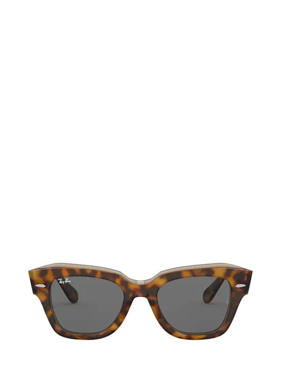 25FW 레이밴 선글라스 RB2186 1292B1 HAVANA ON TRANSPARENT BROWN