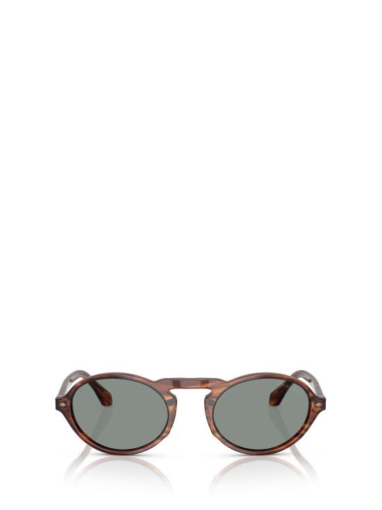 26FW 조르지오 아르마니 선글라스 AR8219U 616256 STRIPED BROWN