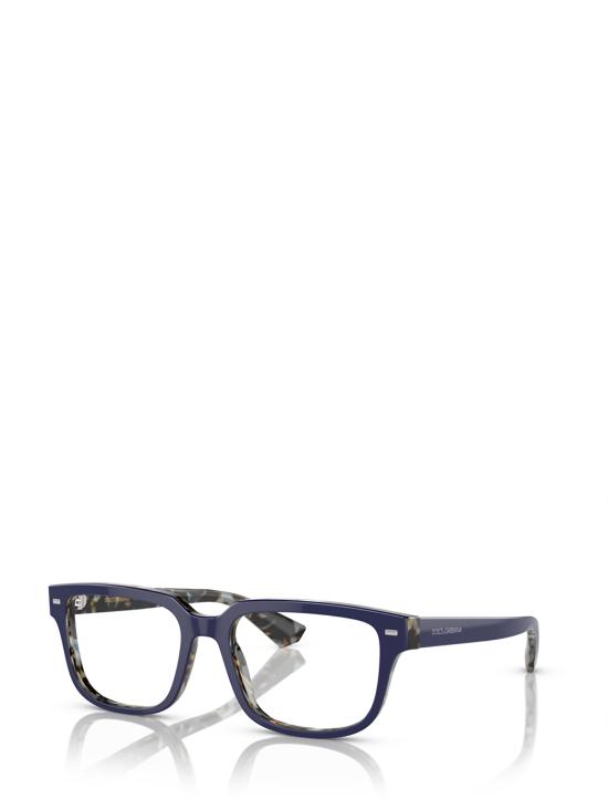 26FW 돌체앤가바나 안경 DG3380 3423 BLUE ON BLUE HAVANA - DOLCE & GABBANA