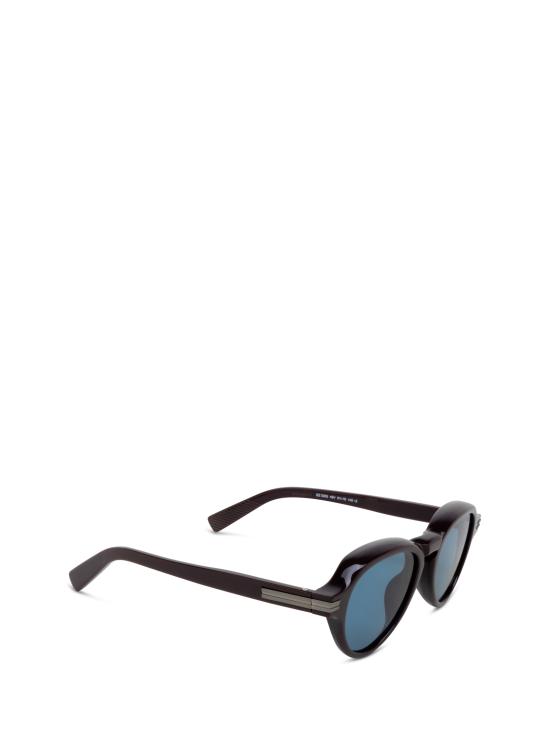 25FW 에르메네질도제냐 선글라스 EZ0252 48V SHINY DARK BROWN - ERMENEGILDO ZEGNA