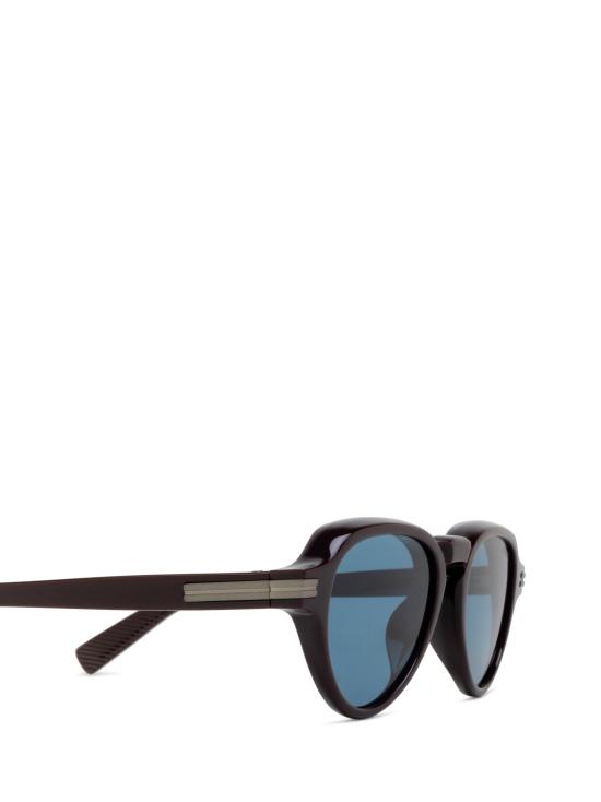 25FW 에르메네질도제냐 선글라스 EZ0252 48V SHINY DARK BROWN - ERMENEGILDO ZEGNA