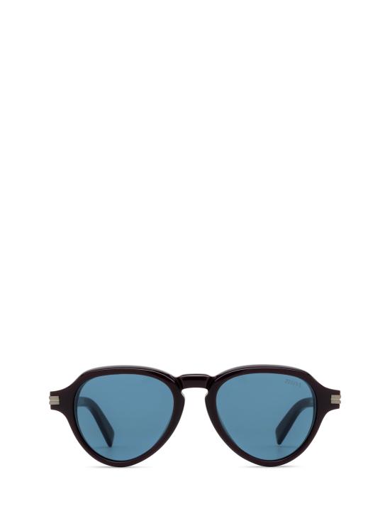 25FW 에르메네질도제냐 선글라스 EZ0252 48V SHINY DARK BROWN