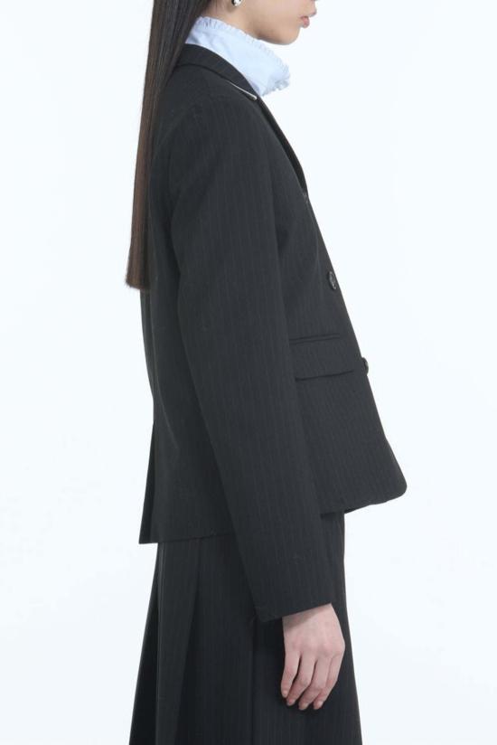  누메로벤투노 수트 자켓 No21 네로 핀스트라이프 재킷 - N°21