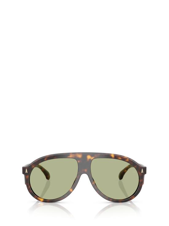 26FW 몽클레어 FHALITE 팔트 파일럿 선글라스 ME6001 300282 BROWN TORTOISE