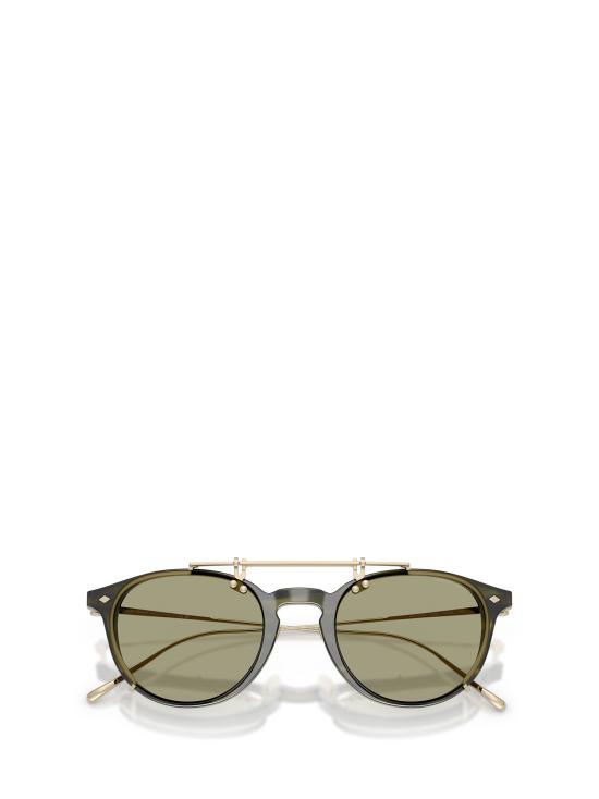 26FW 조르지오 아르마니 안경 AR7270T 6208 STRIPED GREEN - GIORGIO ARMANI