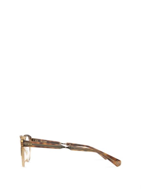 26FW 미스터 라이트 안경 AUDREY C CRNSH ATG CROWN SHELL ANTIQUE GOLD - MR. LEIGHT
