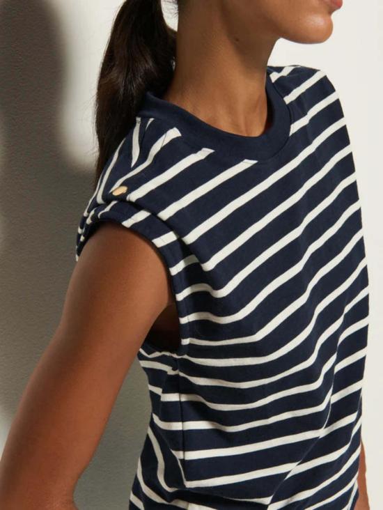  네이션 리미티드 민소매 티셔츠 마리나 머슬 티셔츠 (어깨 포함) - NATION LTD