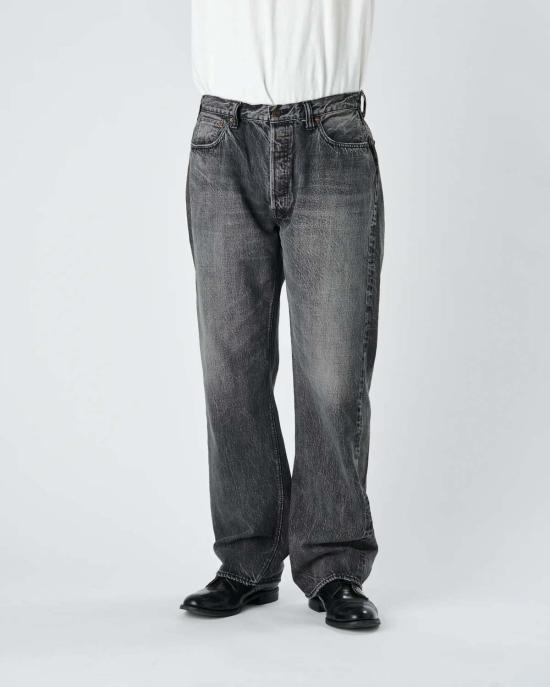  Fullcount 데님 팬츠 풀카운트 0105 Bkhw 와이드  다트포드 진 블랙 - OTHER BRANDS