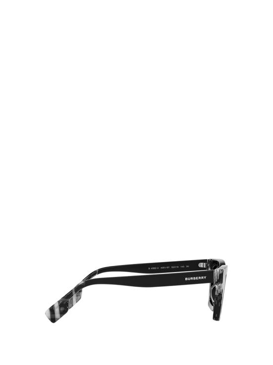 26FW 버버리 선글라스 BE4392U 405187 BLACK CHECK WHITE BLACK - BURBERRY