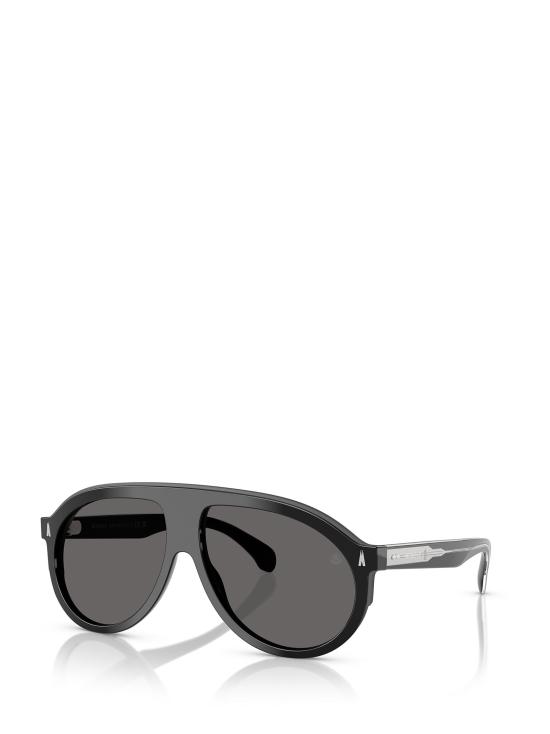 26FW 몽클레어 FHALITE 팔트 파일럿 선글라스 ME6001 300187 SHINY BLACK - MONCLER