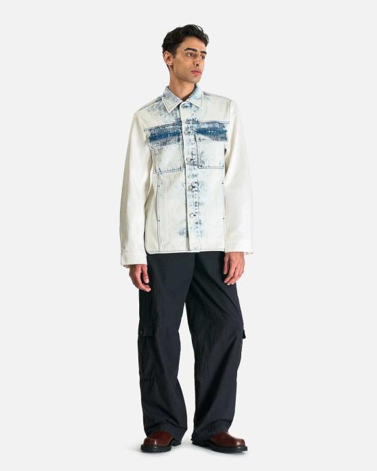  드리스 반 노튼 데님 자켓 Dries Van Noten Valashen Bis 재킷 - DRIES VAN NOTEN