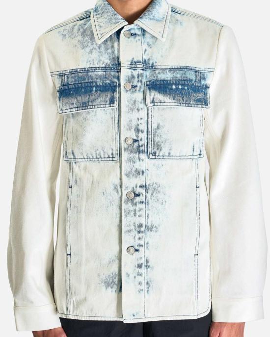  드리스 반 노튼 데님 자켓 Dries Van Noten Valashen Bis 재킷 - DRIES VAN NOTEN