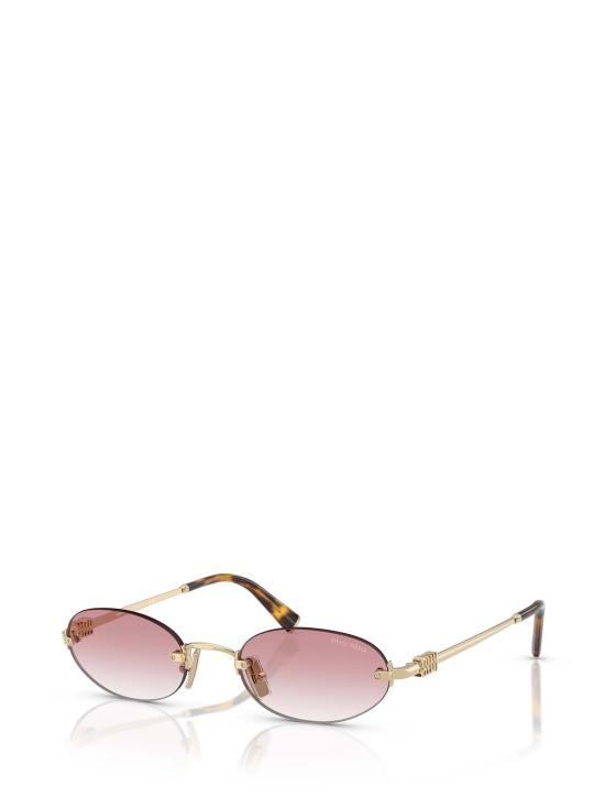 26FW 미우미우 선글라스 MU A54S ZVN70O PALE GOLD - MIU MIU