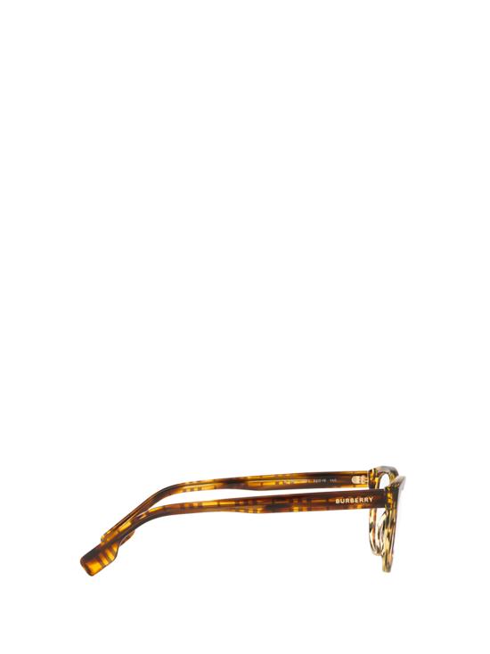 26FW 버버리 안경 BE2357 3981 TOP CHECK STRIPED BROWN - BURBERRY