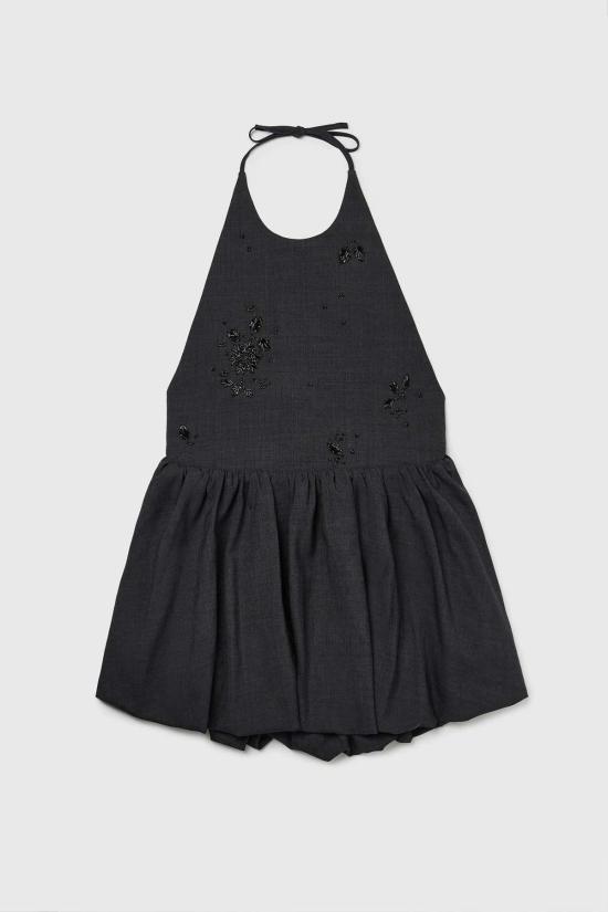  코데라 숏 원피스 홀터 드레스 - CORDERA