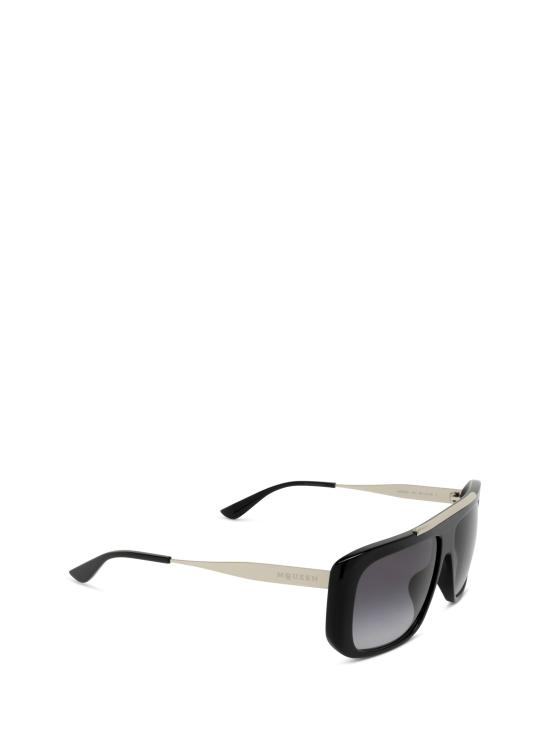 26FW 알렉산더 맥퀸 선글라스 AM0492S 001 BLACK - ALEXANDER MCQUEEN