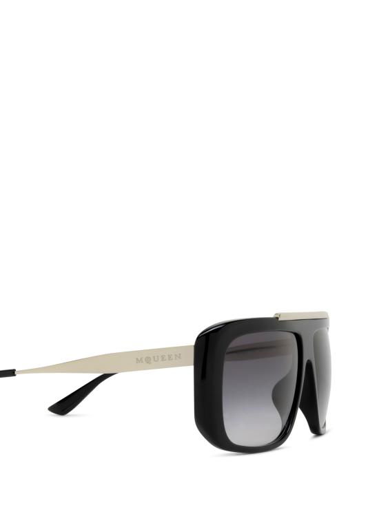 26FW 알렉산더 맥퀸 선글라스 AM0492S 001 BLACK - ALEXANDER MCQUEEN