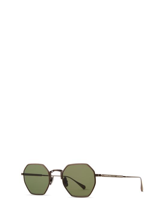 26FW 미스터 라이트 선글라스 EDEN S ATG SFDMDGRN ANTIQUE GOLD SEMI FLAT DIAMOND GREEN - MR. LEIGHT