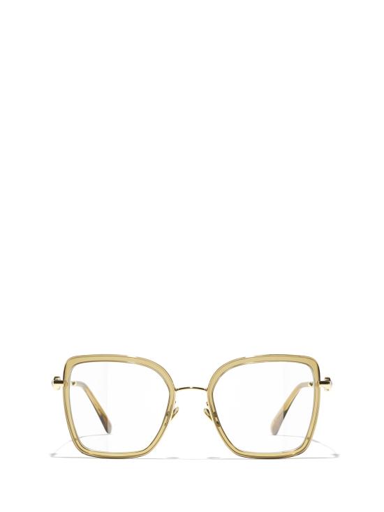 26FW 샤넬 안경 CH2222 C420 COGNAC CRYSTAL