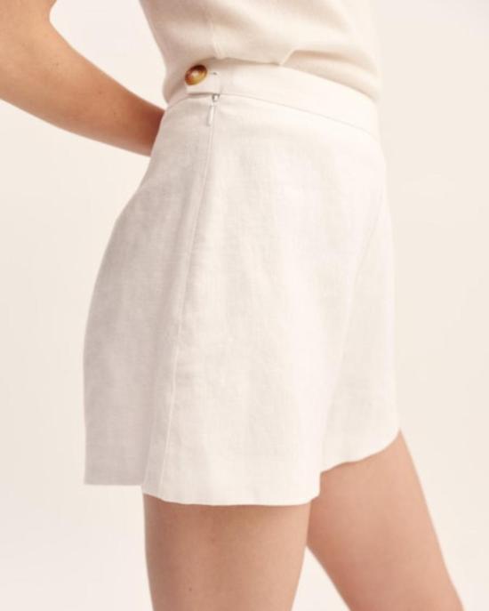  포제 숏팬츠 포세 페리 숏 쇼츠 아이보리 - POSSE