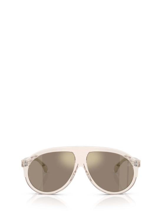 26FW 몽클레어 FHALITE 팔트 파일럿 선글라스 ME6001 30035A TRANSPARENT BUTTER